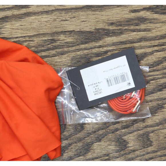 NWT Kate Spade New York Ruffle Underwire One Piece Swimsuit Goji Berry Orange M - Picture 5 of 6